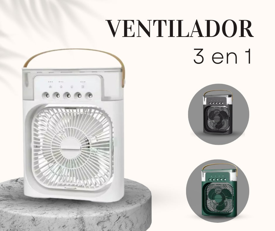 ¡Ventiladores 3 em 1 !