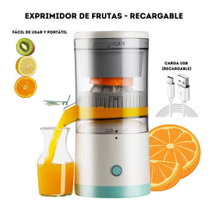 ¡EXPRIMIDOR ELECTRICO DE NARANJA PORTATIL!